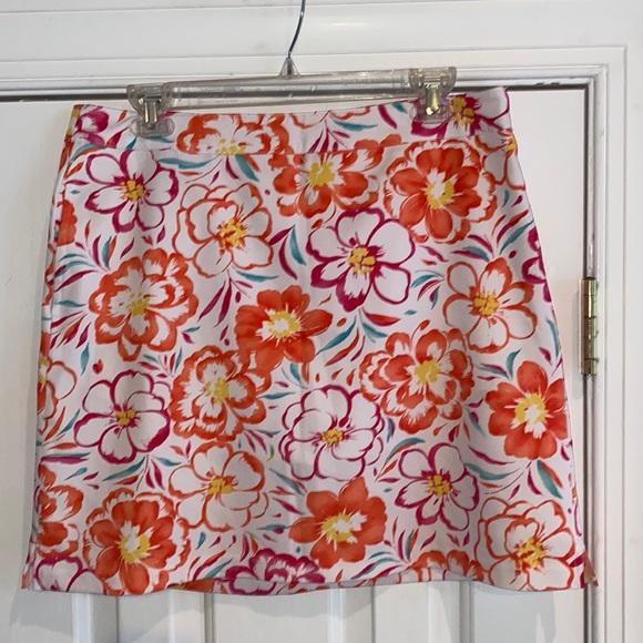 Greg Norman Women's Floral Golf Skort Size 8 - Picture 1 of 6